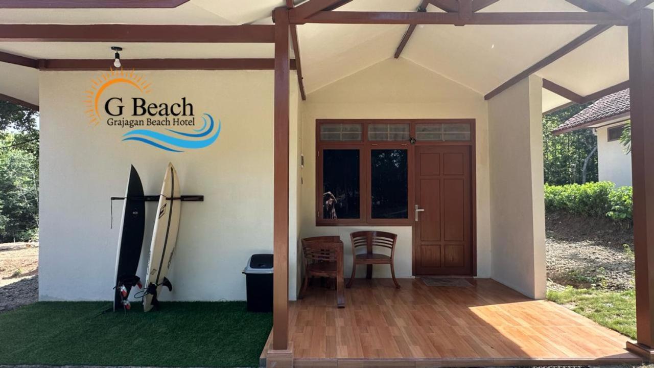 G Beach Hotel Grajagan Kültér fotó